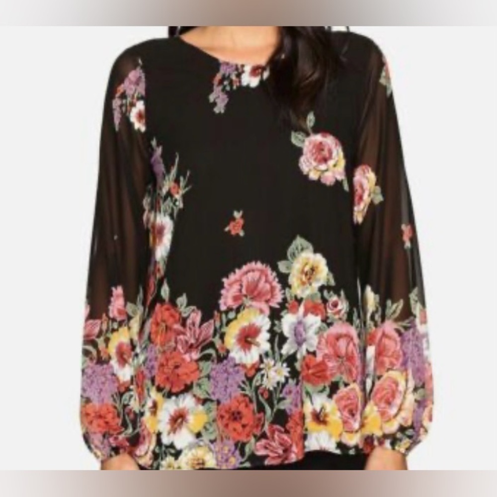 Show Me Your Mumu Floral Blouse